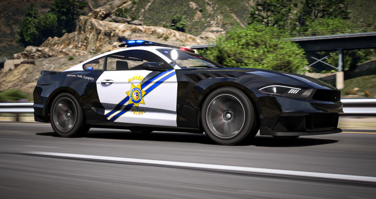 Vapid Dominator GT | FiveM Non-ELS Police Interceptor 2023 | Cars-Tebex