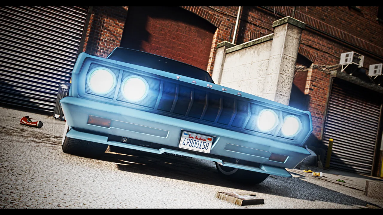 Declasse Tampa GT RESTOMOD | Addon Sound | 112 Tuning Parts | Liveries | Vanilla Edit | Cars-Tebex
