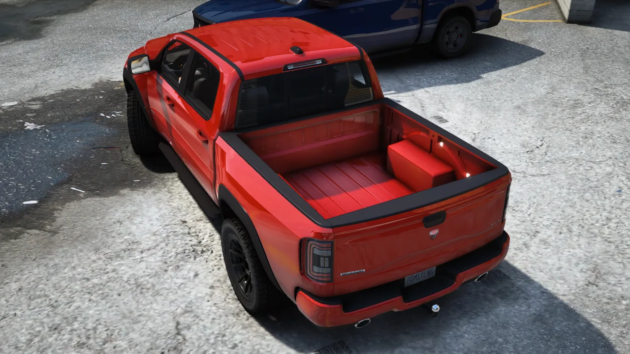 Bravado Bison Hellfire | Scratch Made 6 Seater | FiveM Truck | Cars-Tebex