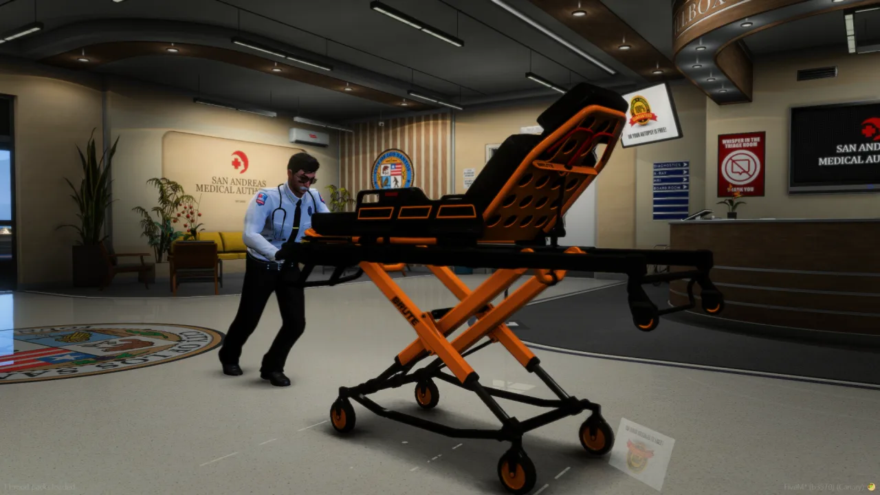 ONX EjectoLift NX | Animated FiveM EMS Gurney Vehicle | Cars-Tebex