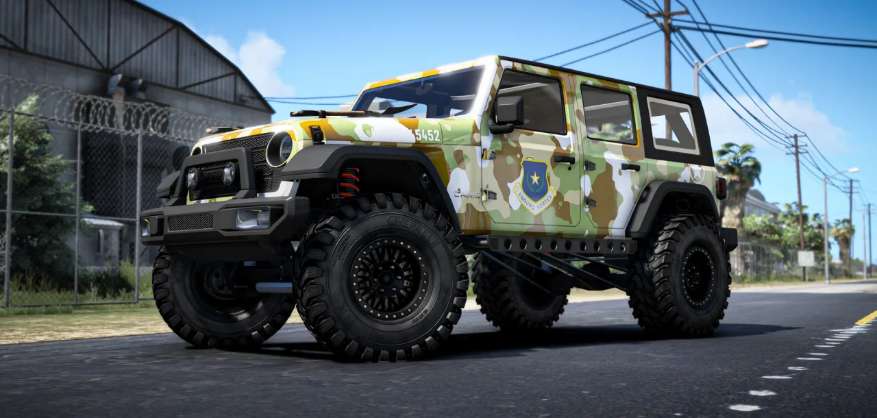 Canis Terminus Overland | Lore Friendly SUV | 79 Mod Parts FiveM | Cars-Tebex