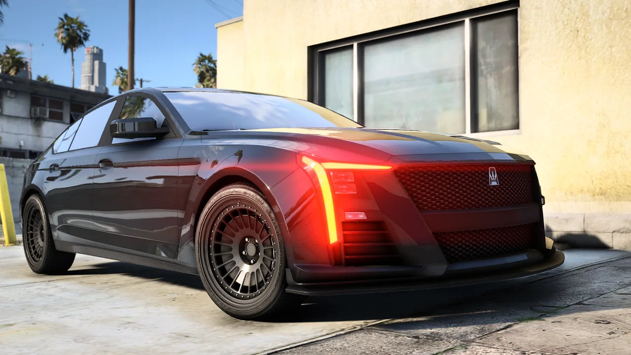 Albany Merula Gang Spec | 6 Seater &amp; Trunk Props | FiveM | Cars-Tebex