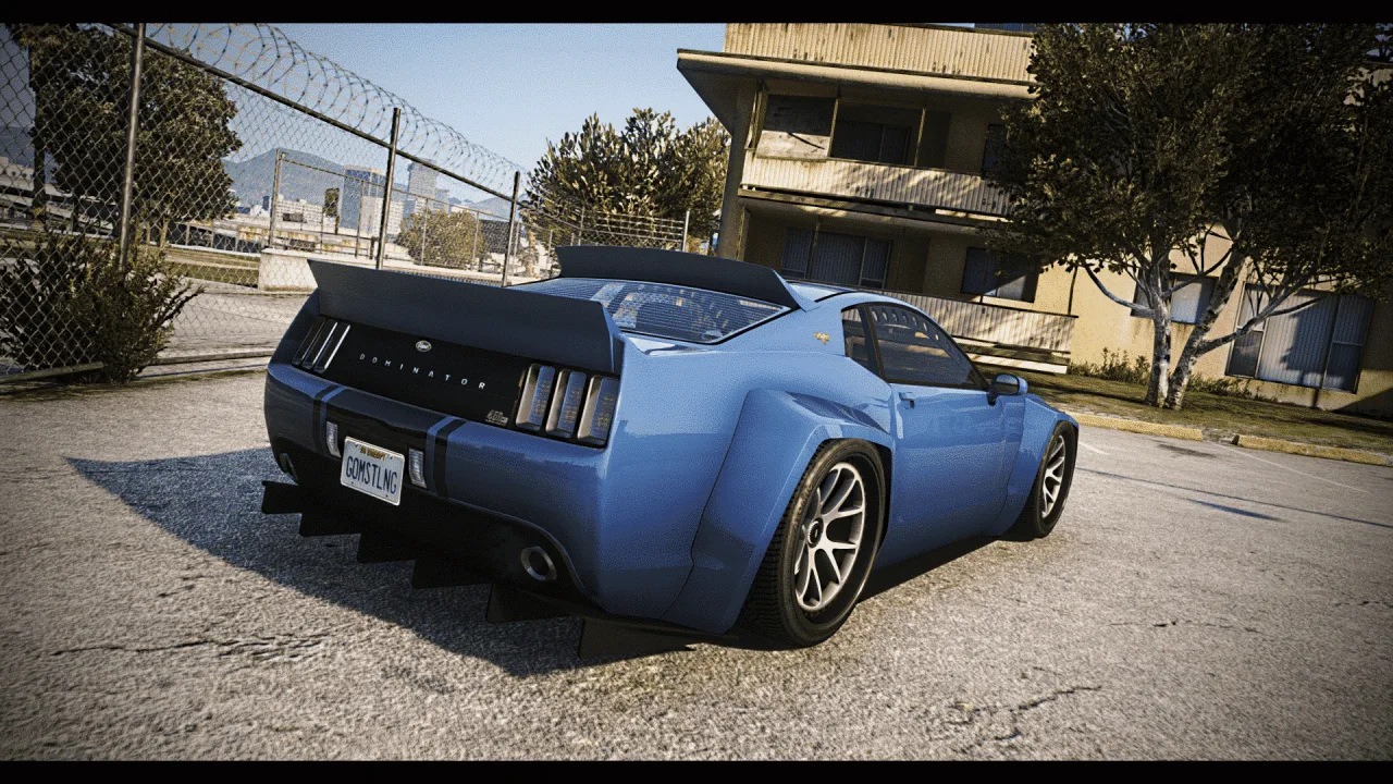 Vapid Dominator CTX | Custom American Muscle Car for FiveM