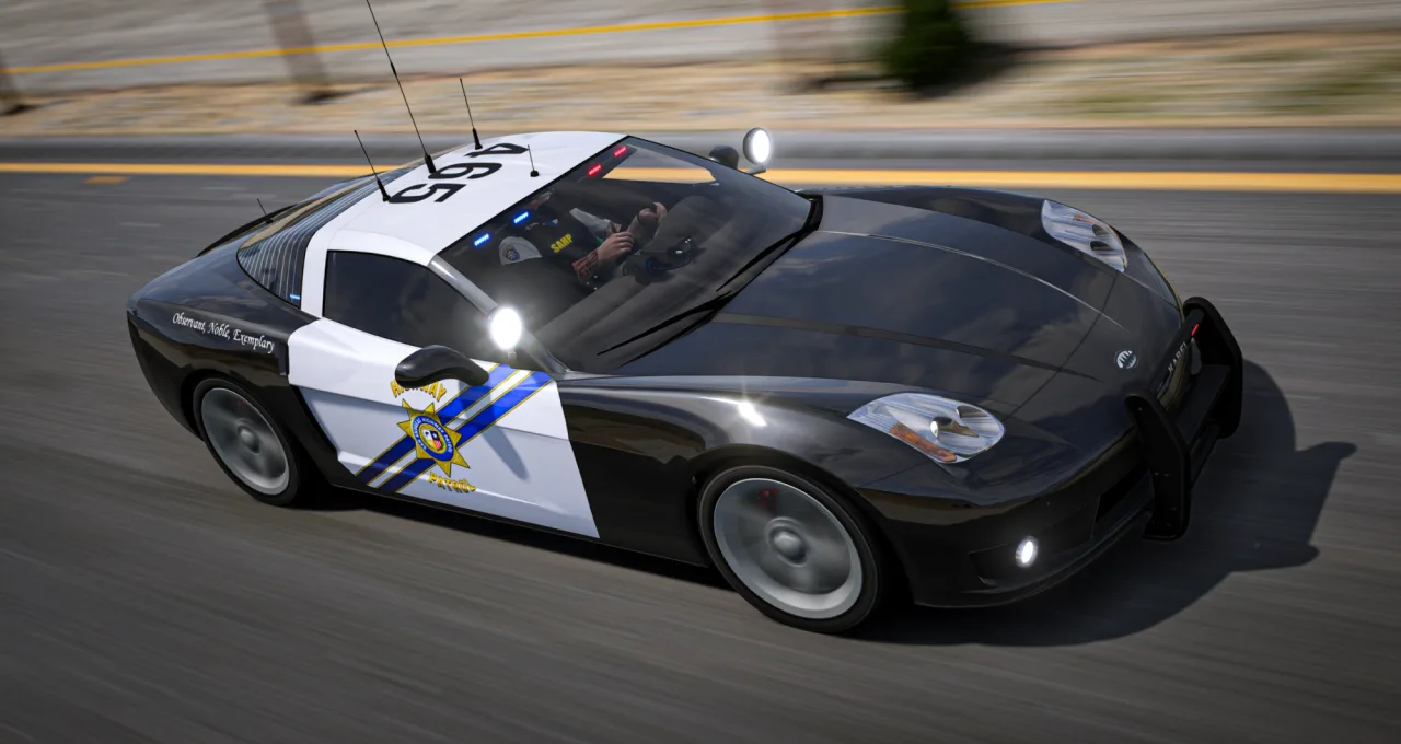 Invetero Coquette Police Pack | 200+ Options | Non-ELS FiveM | Cars-Tebex