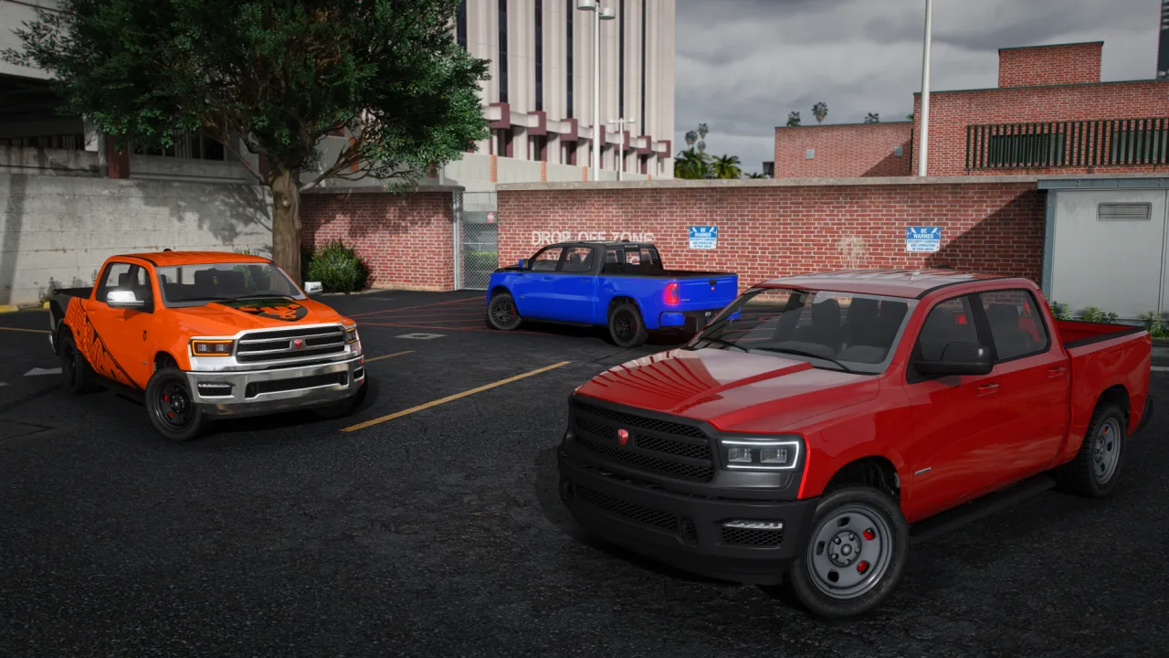 Bravado Bison 1500 | 6 Seater Scratch Made Truck | FiveM | Cars-Tebex
