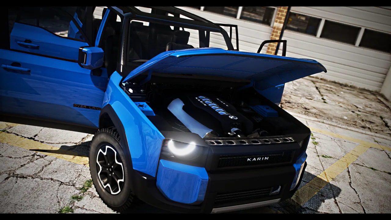 Karin Overland SWB | 88 Tuning Parts | Livery Map | Scratch Made | Cars-Tebex