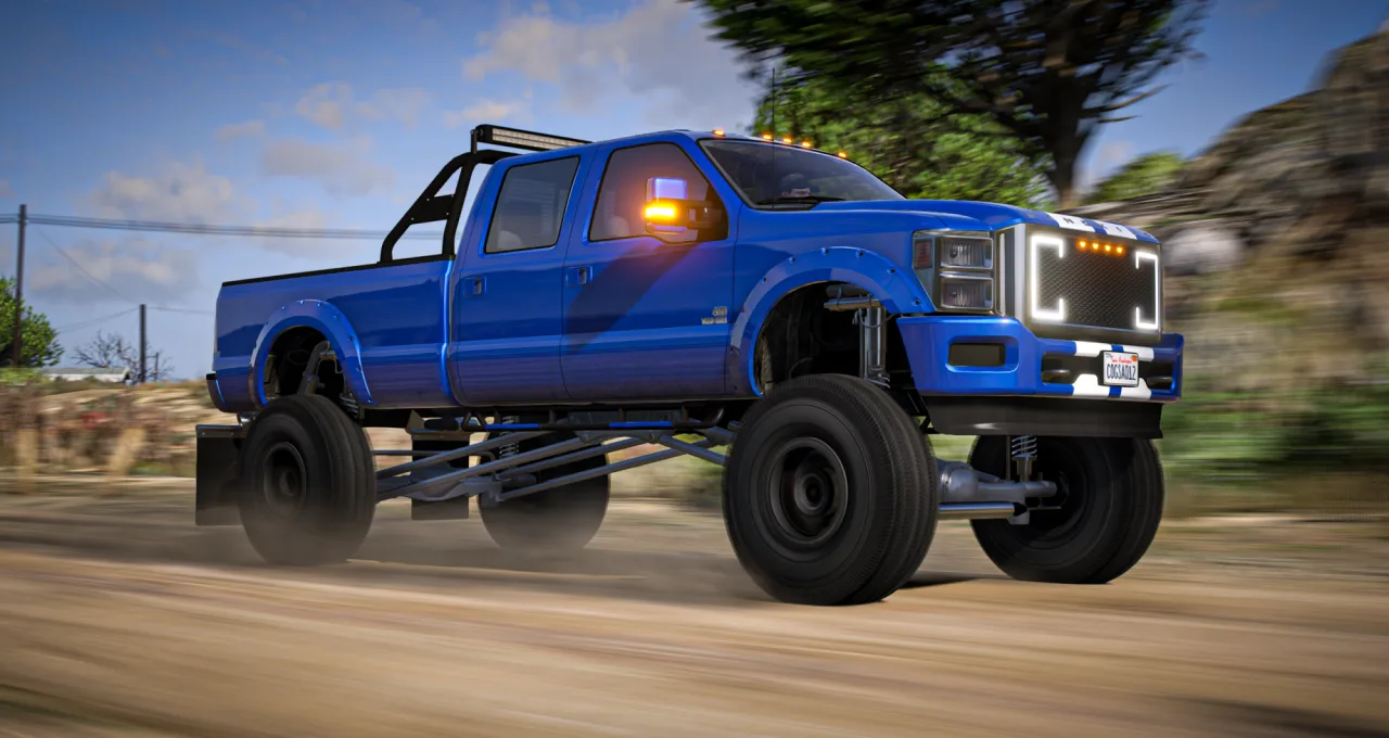 Vapid Sandking Lifted Truck | 115 Variants | Lore Friendly FiveM | Cars-Tebex