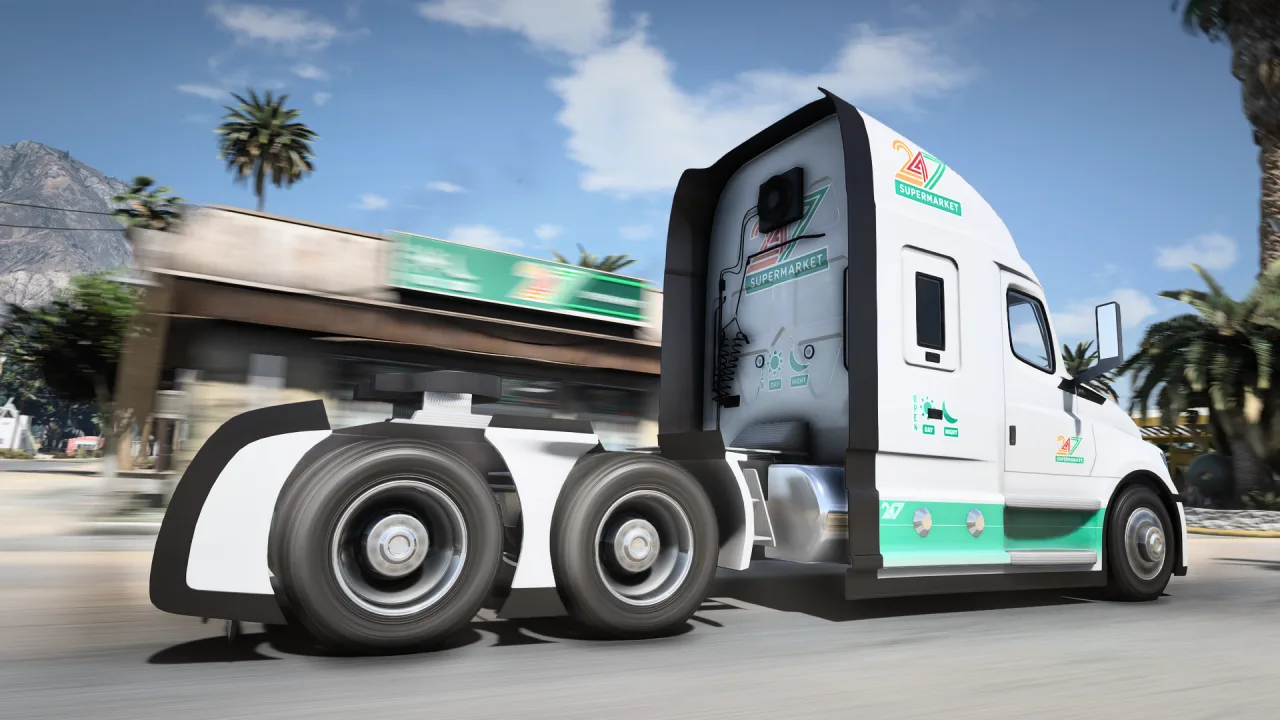 JoBuilt Arcadius Sleeper Cab | Scratch Made Semi Truck FiveM | Cars-Tebex