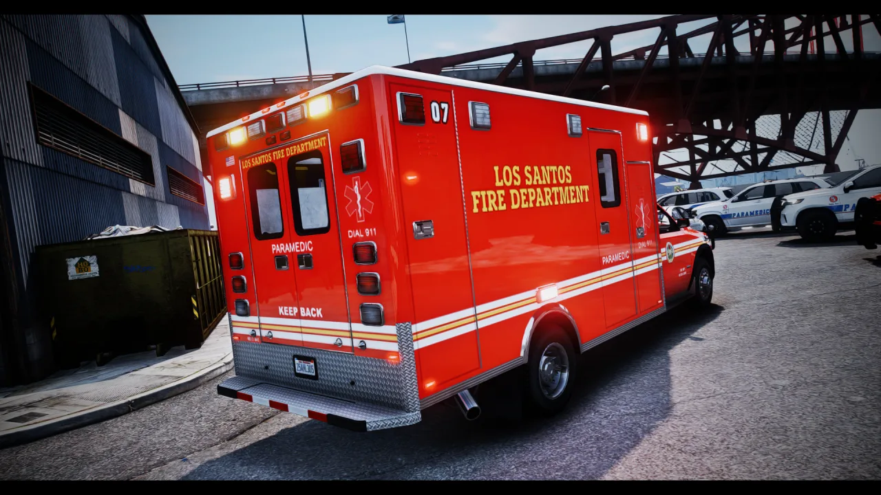 EMS Pack 1 | 10 Vehicles | Addon Sound | FiveM