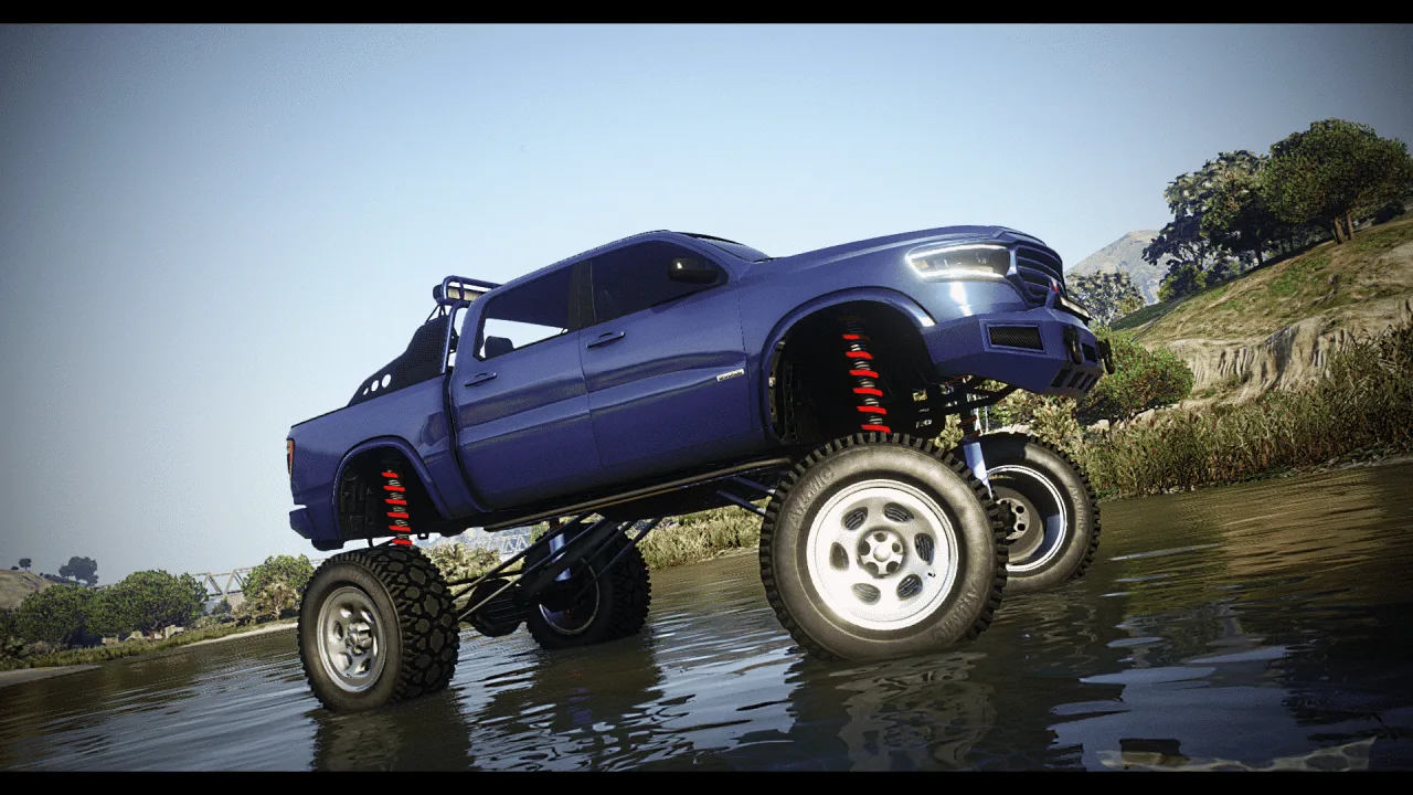 Bravado Bison XL DRT | Off-Road Pickup Truck for FiveM