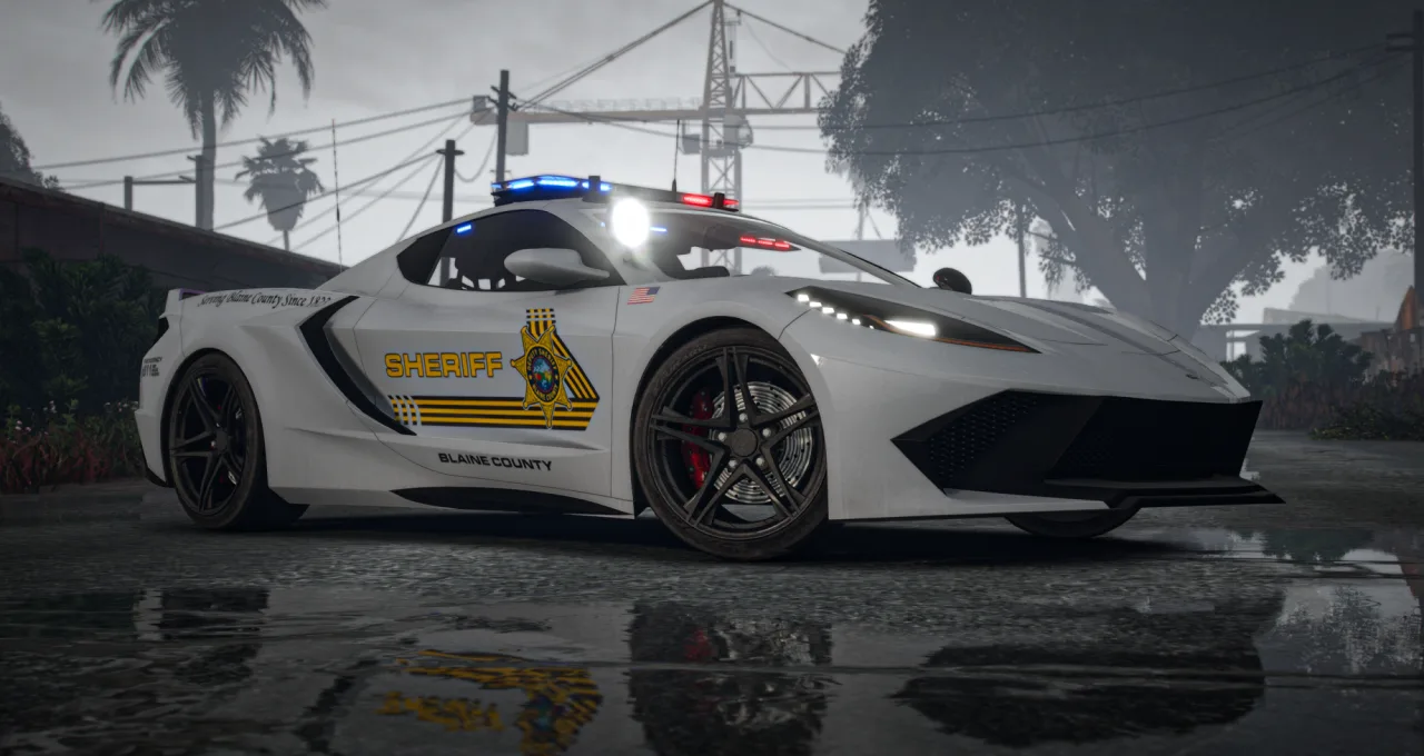 ONX Coquette D10 | FiveM Non-ELS Police Interceptor | 200+ Parts | Cars-Tebex