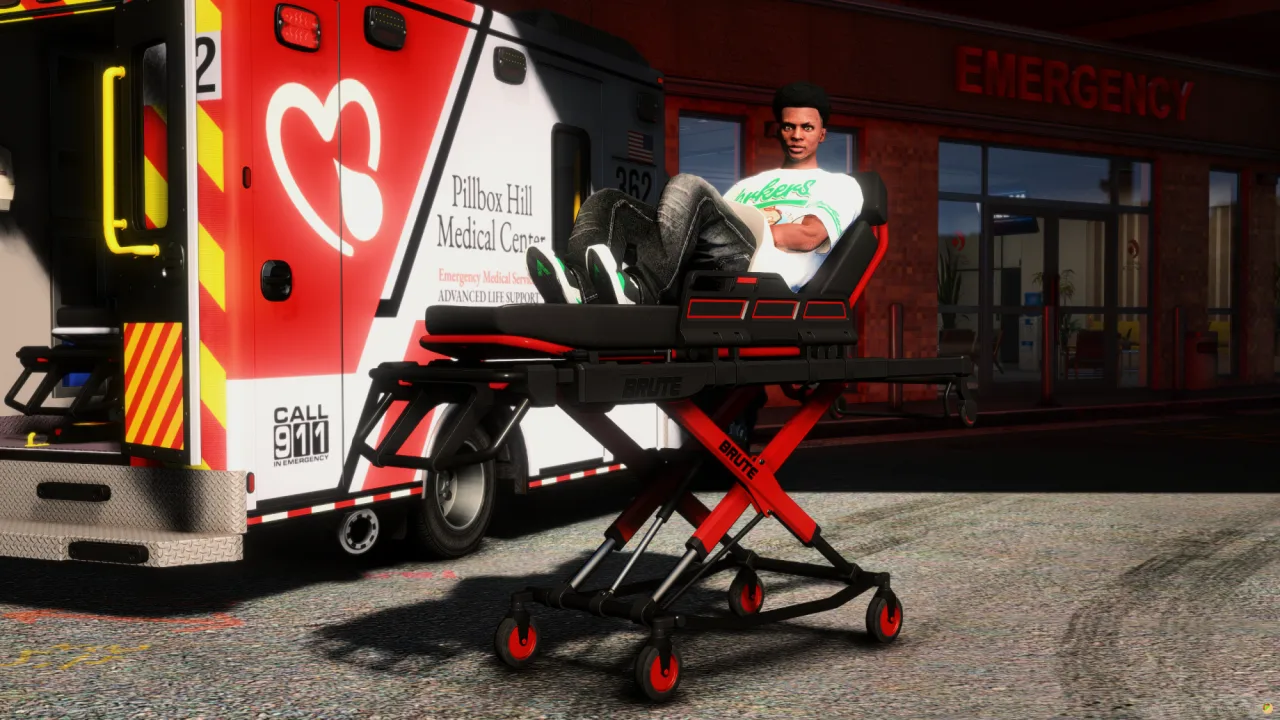 ONX EjectoLift NX | Animated FiveM EMS Gurney Vehicle | Cars-Tebex