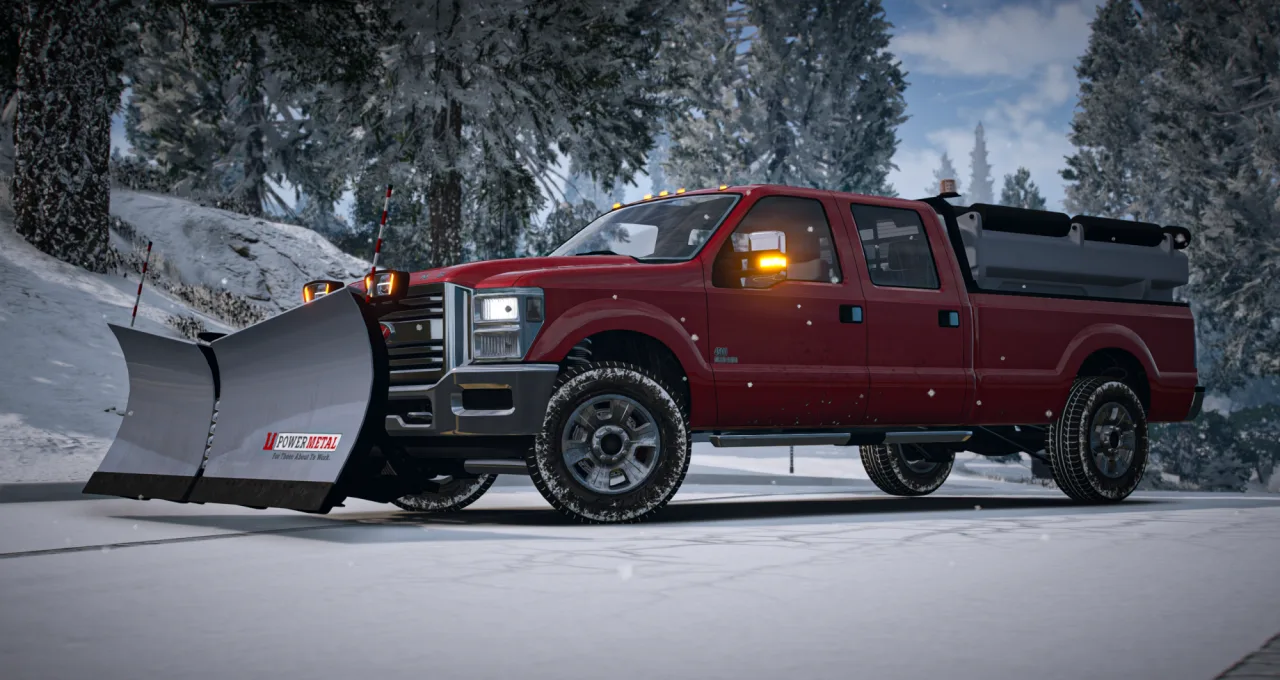 Vapid Sandking Snow Plow Pack | 3 Models | Lore Friendly FiveM | Cars-Tebex
