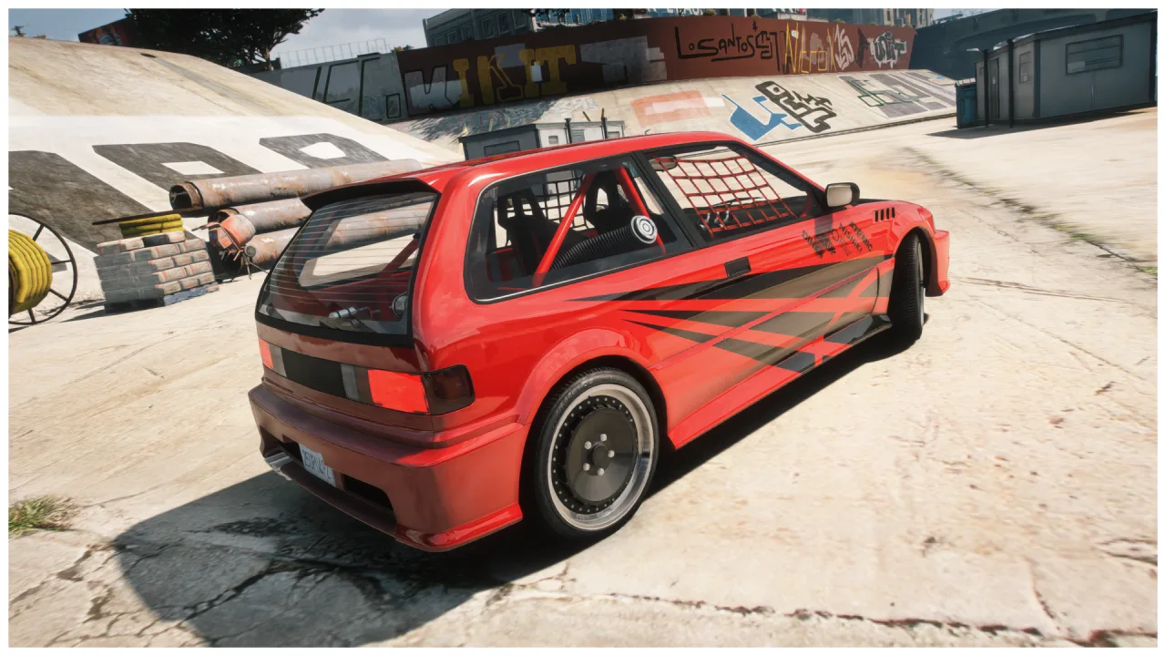 Dinka Blista Hatchback | Addon Sound | 215 Tuning Parts | Liveries | Scratch Made | Cars-Tebex