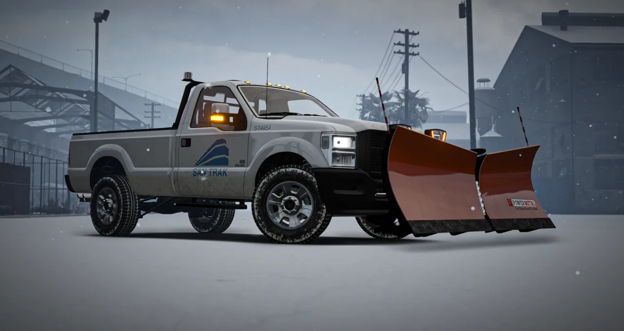 Vapid Sandking Snow Plow Pack | 3 Models | Lore Friendly FiveM | Cars-Tebex