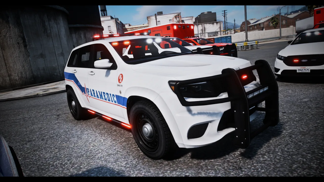 EMS Pack 1 | 10 Vehicles | Addon Sound | FiveM