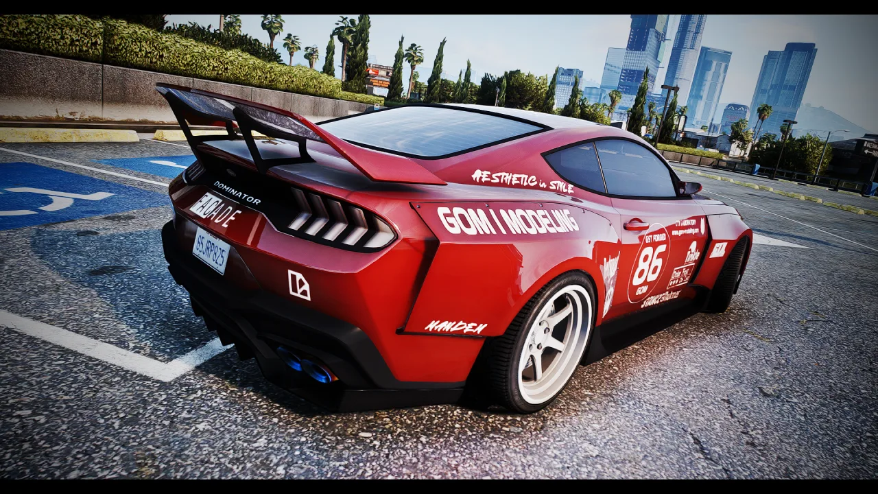 Vapid Dominator GT DCL MANDEM | Addon Sound | 143 Tuning Parts | Liveries | Scratch Made | Cars-Tebex