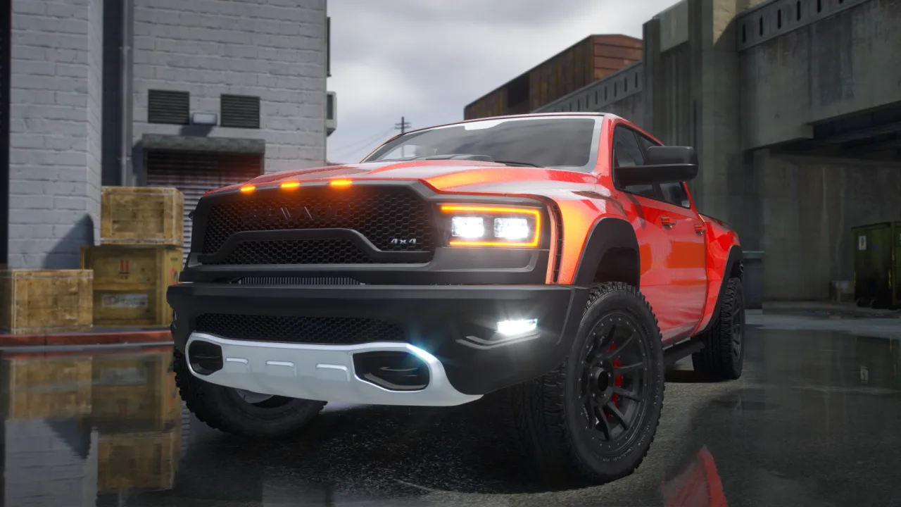 Bravado Bison Hellfire | Scratch Made 6 Seater | FiveM Truck | Cars-Tebex