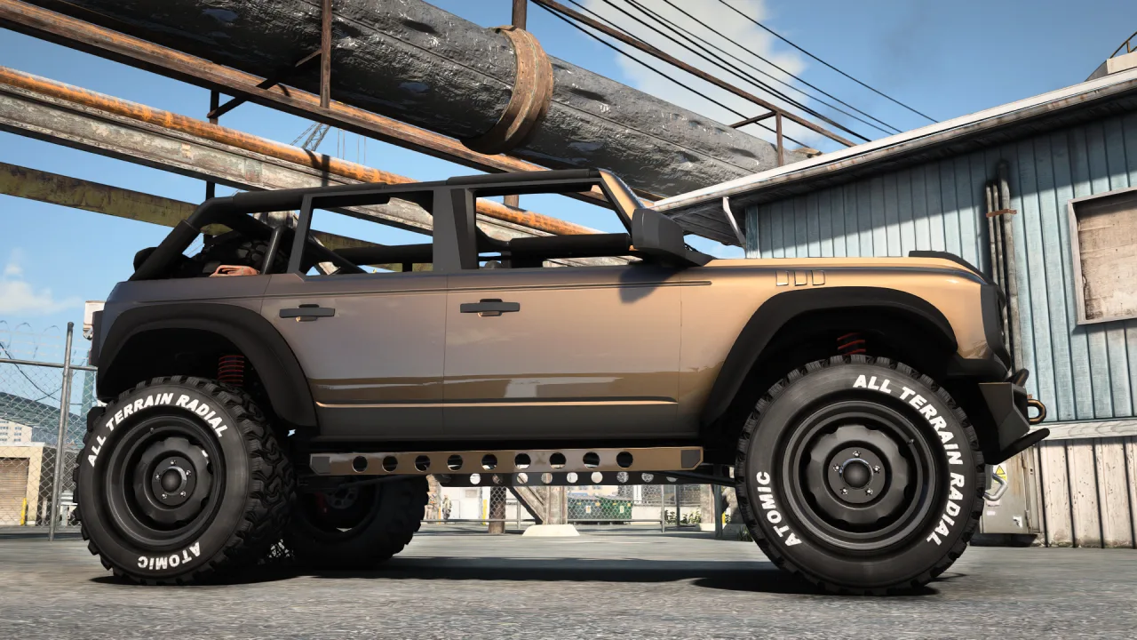 Vapid Riata DirtTrak XL | 47 Tuning Parts | Lore Friendly FiveM | Cars-Tebex