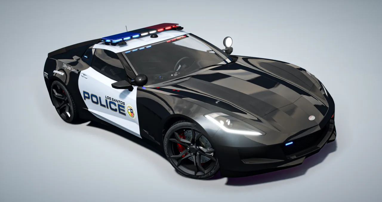 Coquette D9 Pursuit Interceptor | Non-ELS FiveM