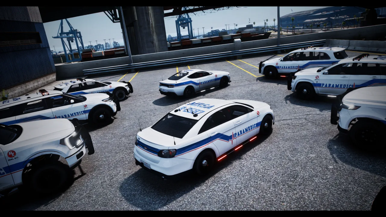 EMS Pack 1 | 10 Vehicles | Addon Sound | FiveM