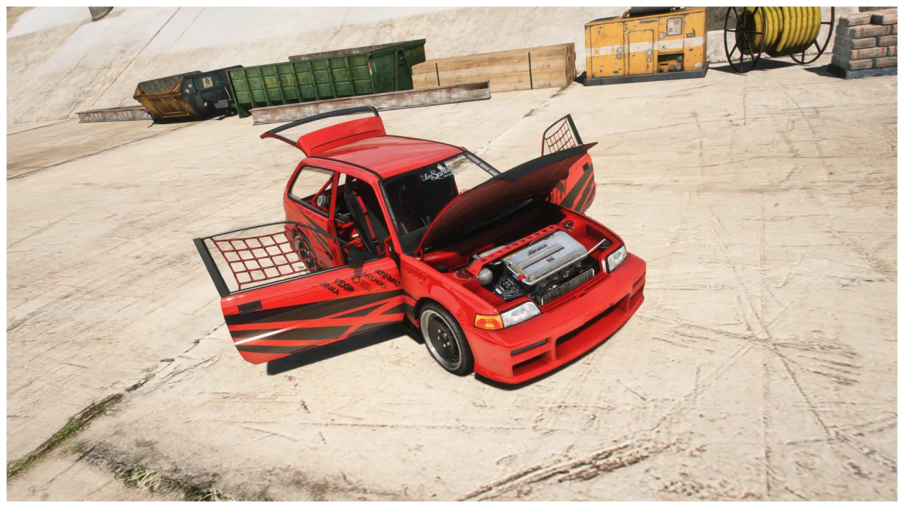 Dinka Blista Hatchback | Addon Sound | 215 Tuning Parts | Liveries | Scratch Made | Cars-Tebex