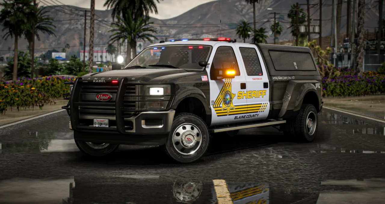 Vapid Sandking D155 Police Pack | Lore-Friendly Non-ELS | FiveM | Cars-Tebex