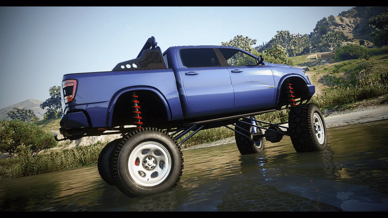 Bravado Bison XL DRT | Off-Road Pickup Truck for FiveM