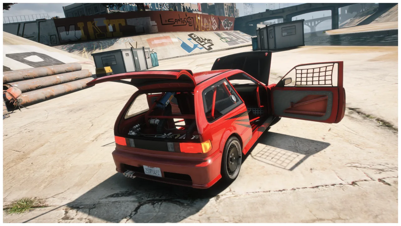 Dinka Blista Hatchback | Addon Sound | 215 Tuning Parts | Liveries | Scratch Made | Cars-Tebex