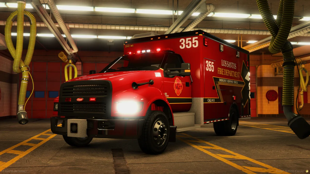 Vapid Yankee Lore Friendly Ambulance | Non-ELS FiveM Pack | Cars-Tebex