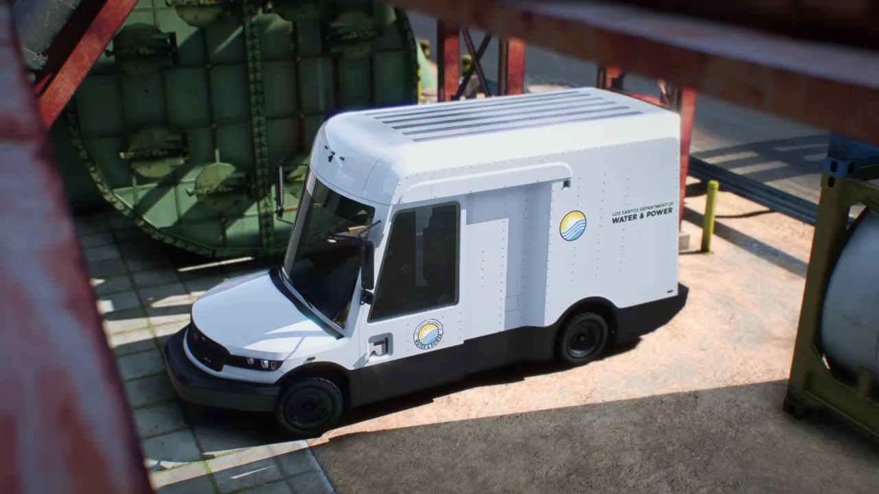 HVY NUTS (Delivery / Box  / Mail Truck) | Cars-Tebex