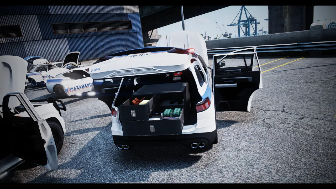 EMS Pack 1 | 10 Vehicles | Addon Sound | FiveM