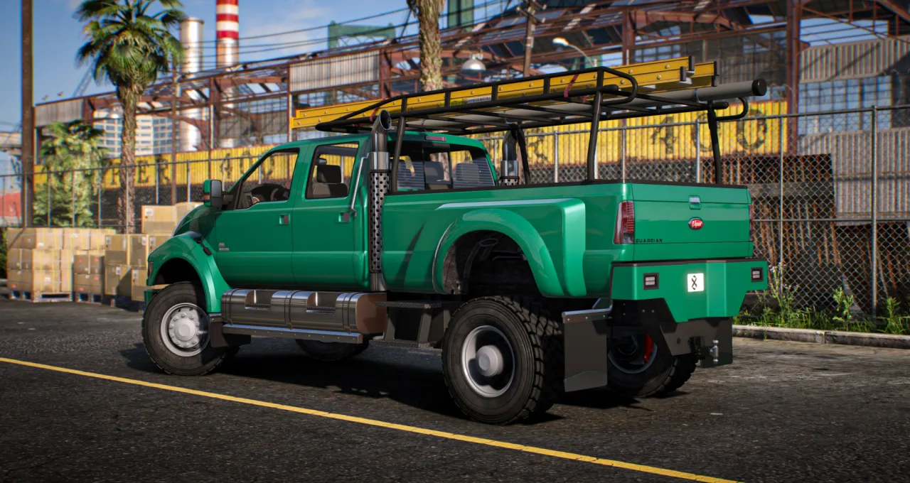 Vapid Guardian | FiveM Lore Friendly Lifted Truck | 91 Parts | Cars-Tebex