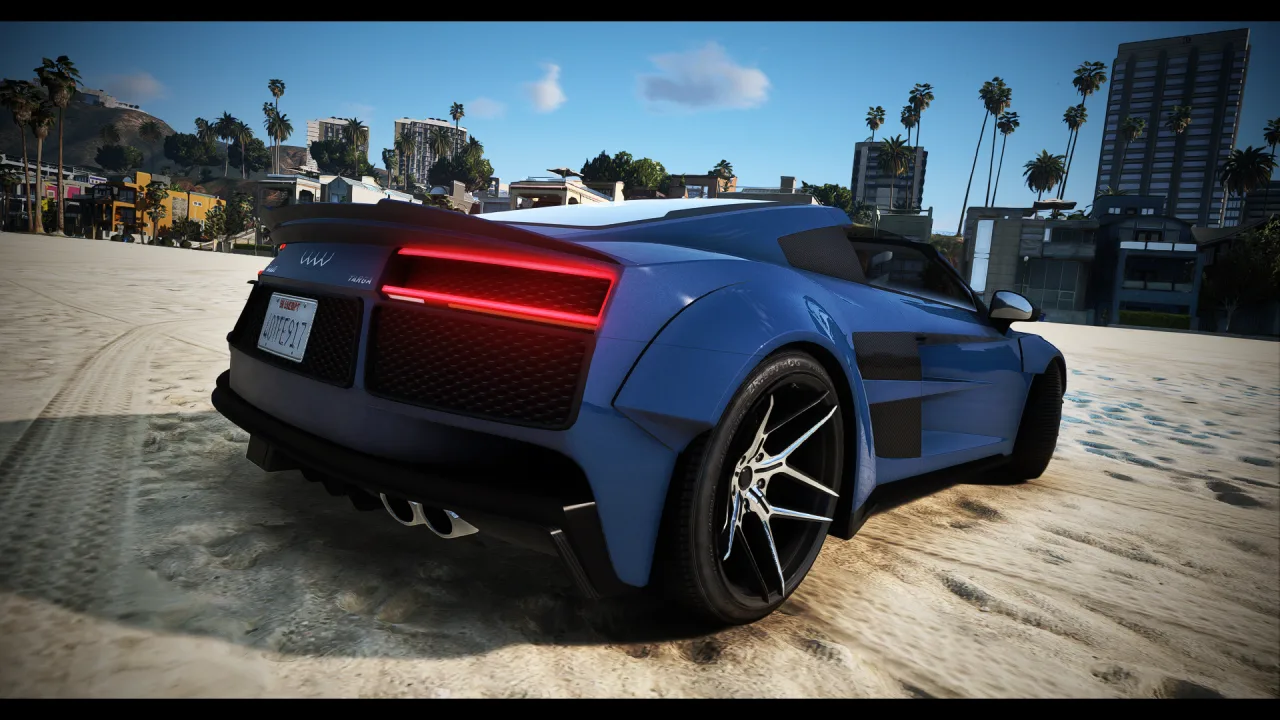 Obey 10R Targa CTX | Widebody Targa Top | Lore Friendly FiveM | Cars-Tebex