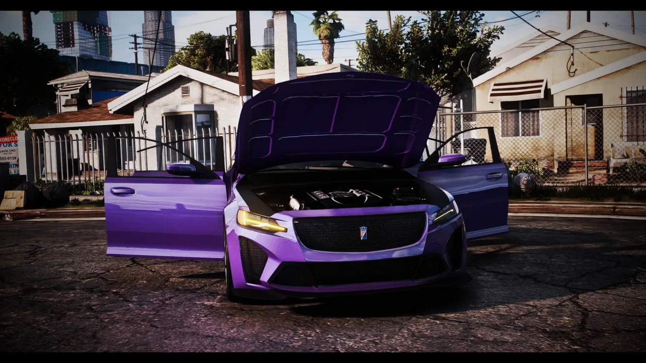 Albany Nightclaw GT Pack | Addon Sound | 15 Tuning Parts | Livery Map | Scratch Made | Cars-Tebex