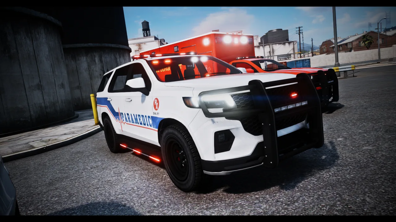 EMS Pack 1 | 10 Vehicles | Addon Sound | FiveM