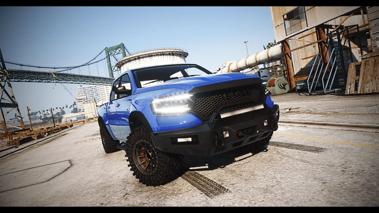 Bravado Bison Hellfire XL | High-Performance Truck for FiveM