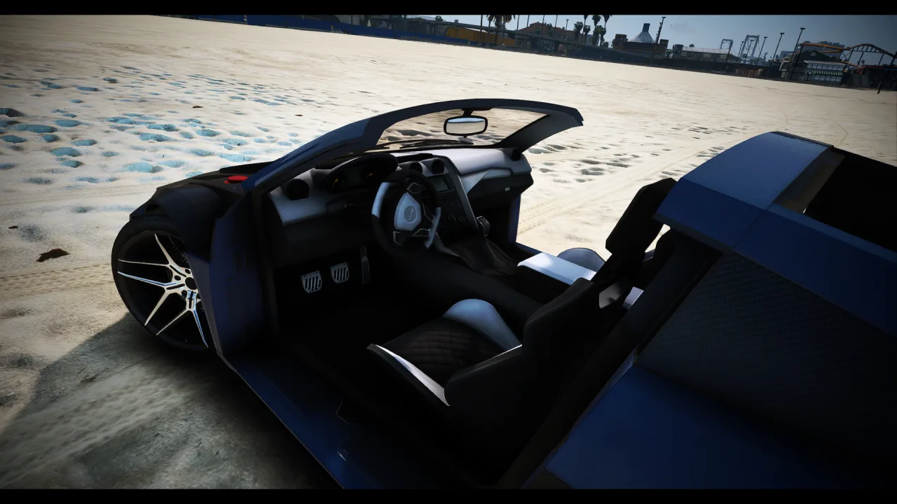 Obey 10R Targa CTX | Widebody Targa Top | Lore Friendly FiveM | Cars-Tebex