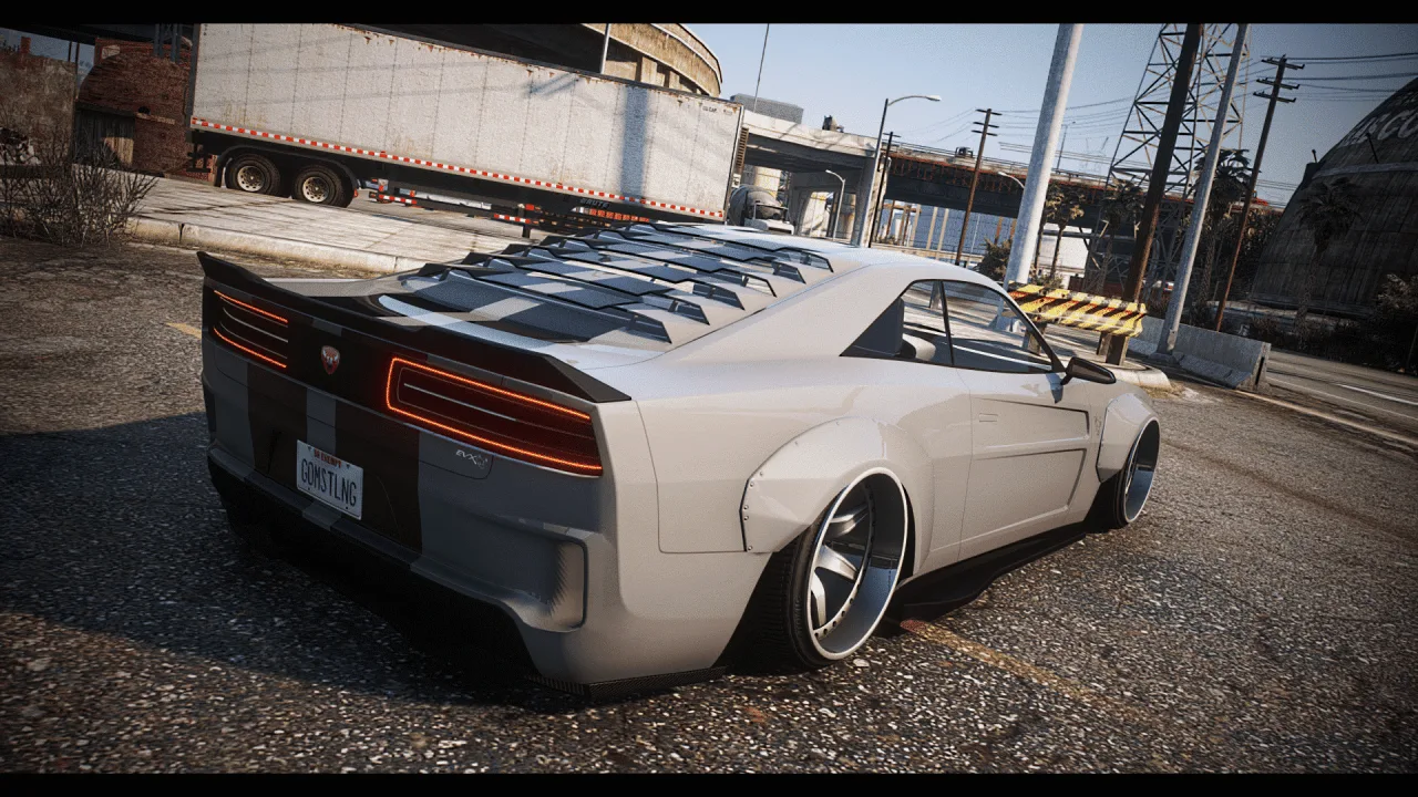 Bravado Buffalo EVX CTX | Custom Electric Muscle Sedan for FiveM