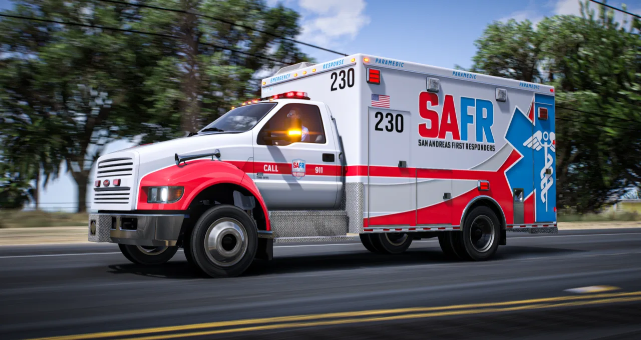 ONX FiveM Lore Friendly Ambulance Pack | Animated Gurney Bundle | Cars-Tebex