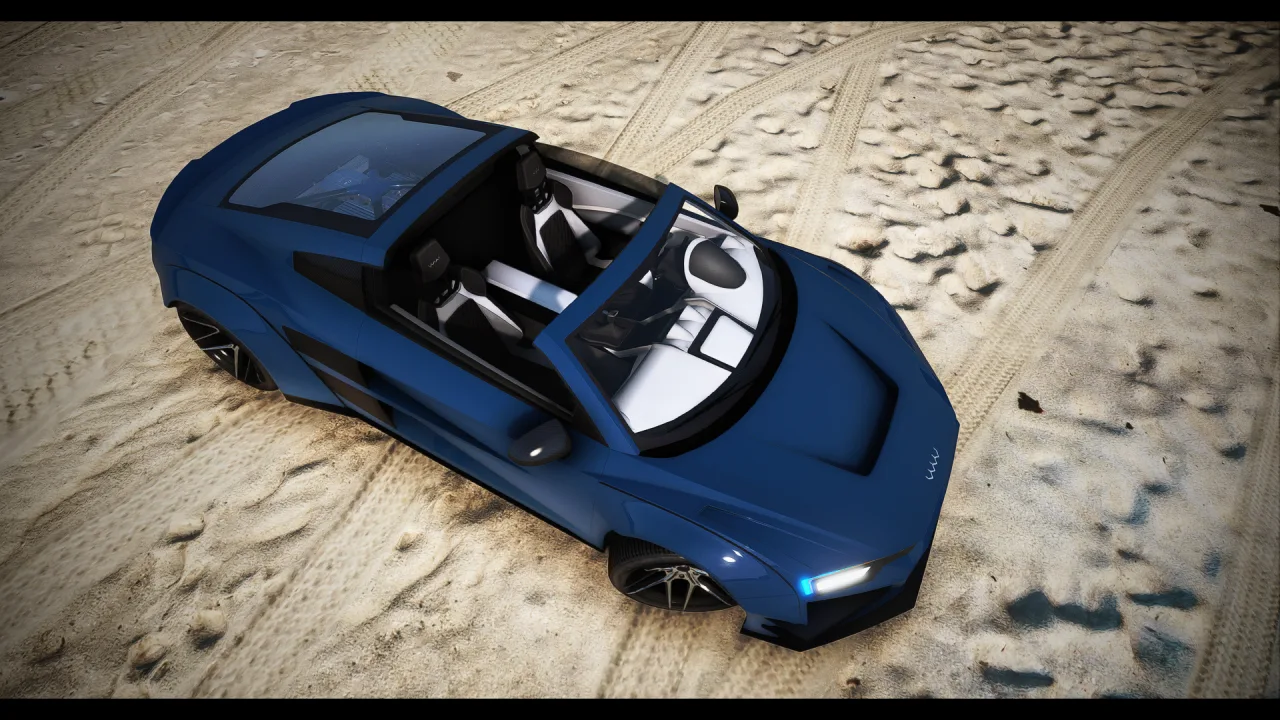 Obey 10R Targa CTX | Widebody Targa Top | Lore Friendly FiveM | Cars-Tebex