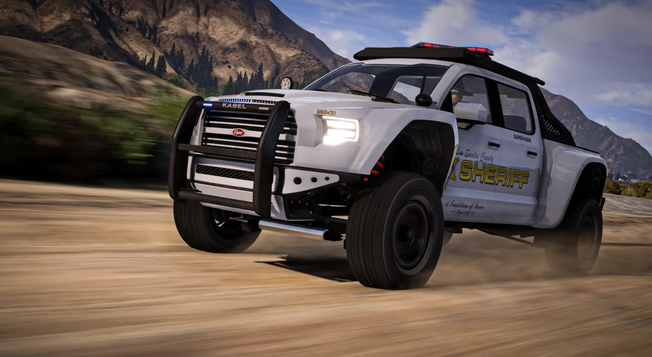 Vapid Caracara Raid Non-ELS Police Pack | FiveM