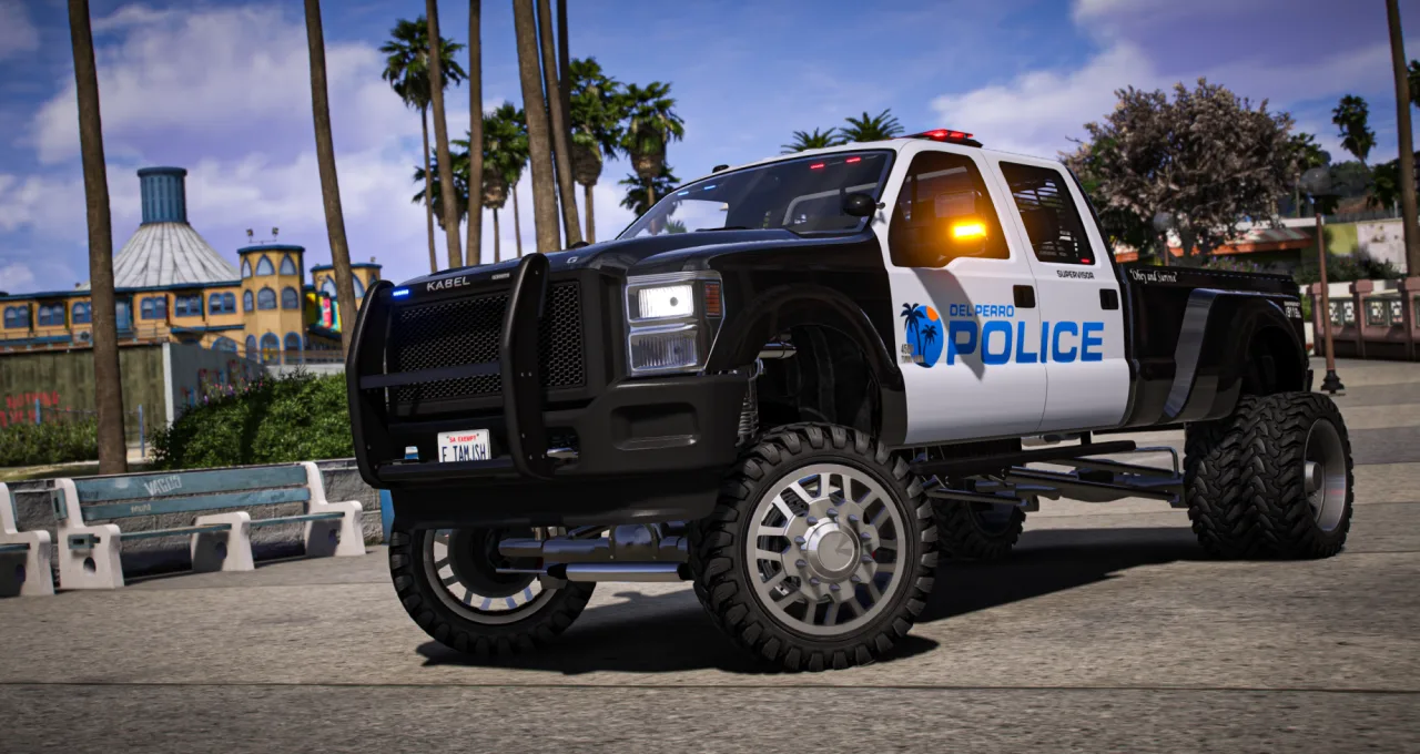 Vapid Sandking D155 Police Pack | Lore-Friendly Non-ELS | FiveM | Cars-Tebex