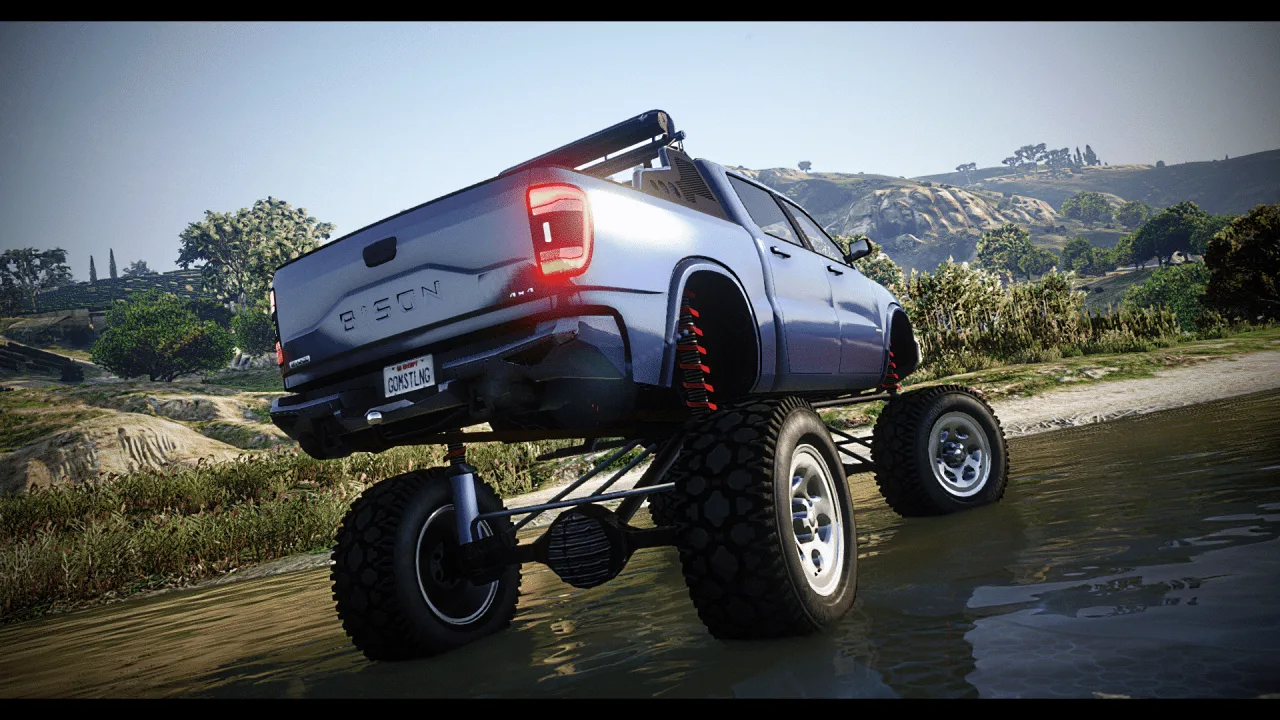 Bravado Bison XL DRT | Off-Road Pickup Truck for FiveM