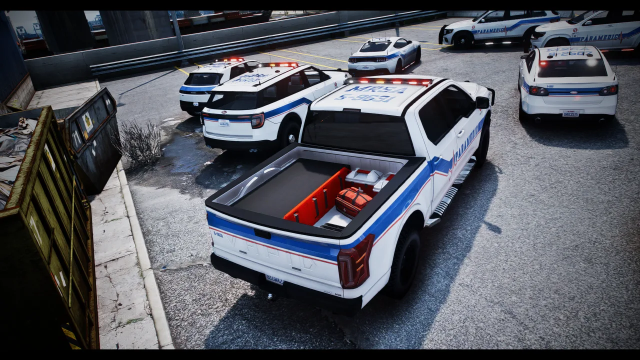 EMS Pack 1 | 10 Vehicles | Addon Sound | FiveM