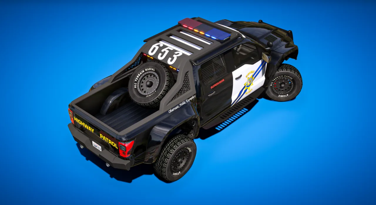 Vapid Caracara Raid Non-ELS Police Pack | FiveM