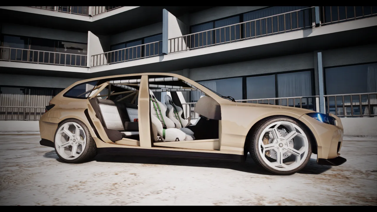 Ubermacht Sentinel GTW RAMPAGE Widebody | Addon Sound | 70 Tuning Parts | Vanilla Edit | Cars-Tebex