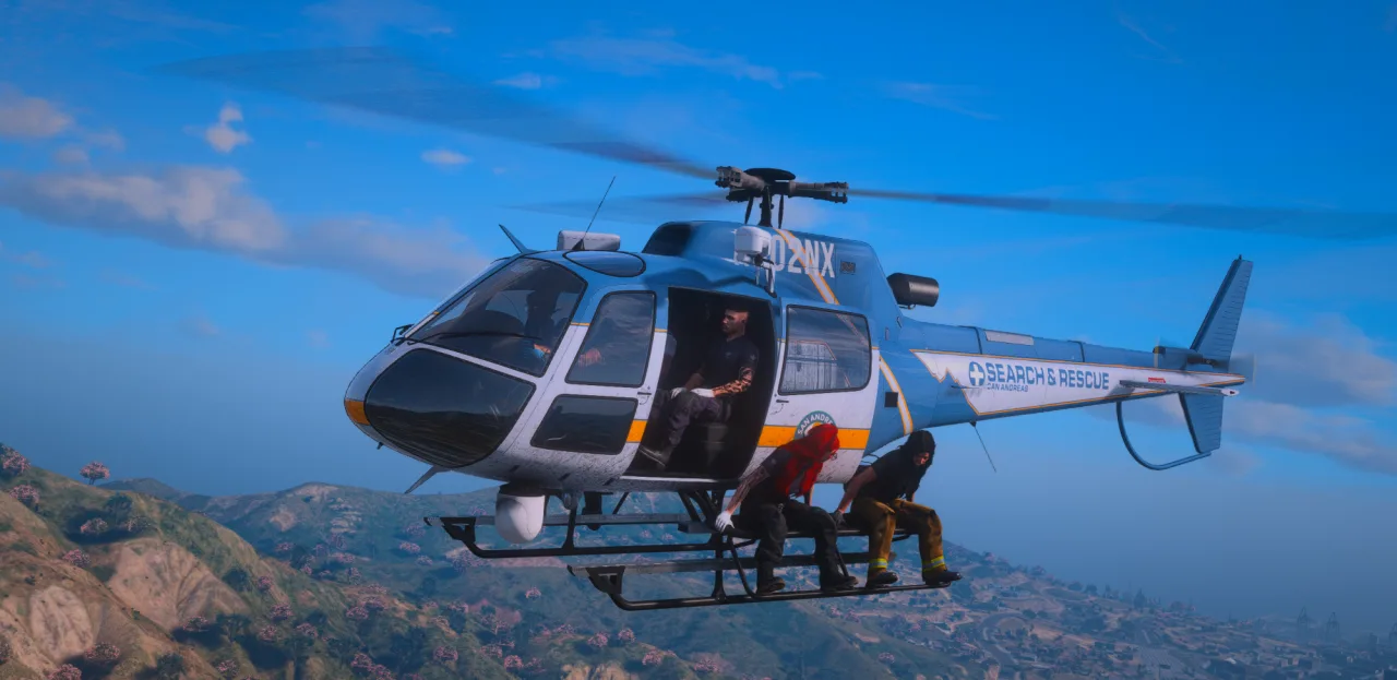 ONX Maverick BH700 FiveM Police Helicopter Pack