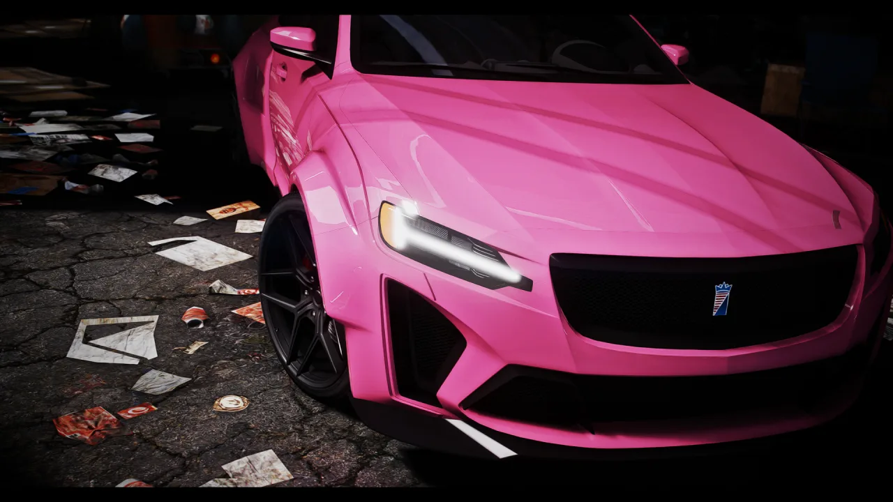 Albany Nightclaw GT Pack | Addon Sound | 15 Tuning Parts | Livery Map | Scratch Made | Cars-Tebex