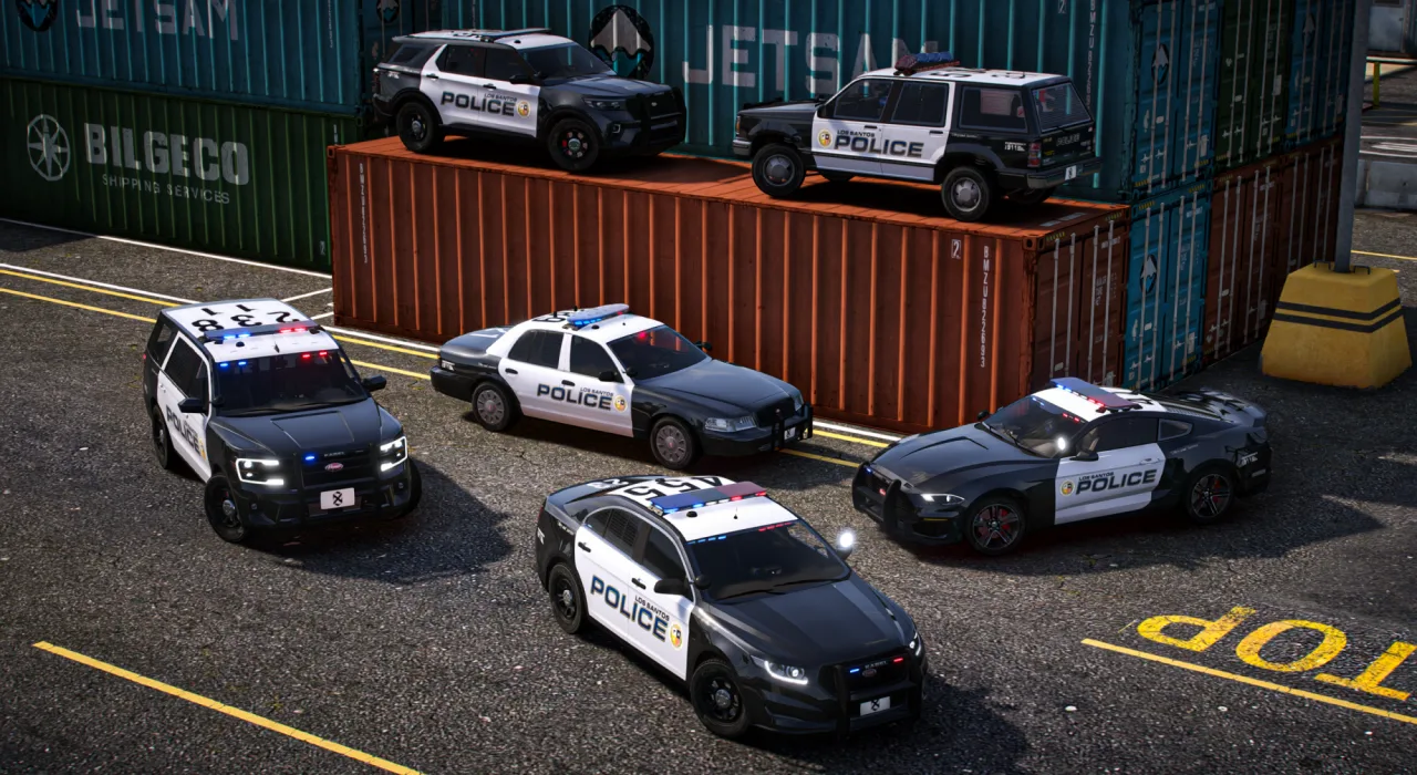 EVP Vapid Police Patrol Pack | Non-ELS, 200+ Mods | FiveM | Cars-Tebex